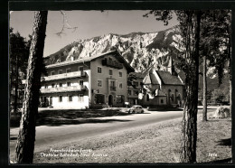 AK Ötz Im Ötztal, Hotel-Pension Egger Und Kirche  - Other & Unclassified