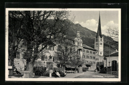 AK Hofgastein, Kaiser Franz-Platz Mit Hotel Zum Goldenen Adler  - Sonstige & Ohne Zuordnung