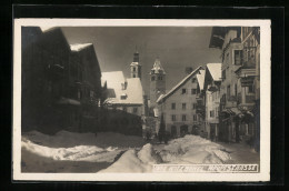 AK Kitzbühel, Hauptstrasse Im Winter  - Other & Unclassified