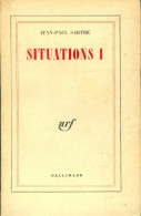 Situatiuons, 1 (1947) De Jean-Paul Sartre - Politica