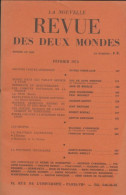 Revue Des Deux Mondes Février 1972 (1972) De Collectif - Unclassified