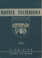 Notice Technique 1950 : Aluminium (1950) De Collectif - Sciences
