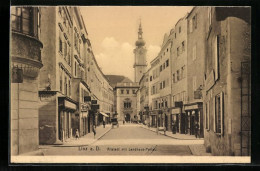 AK Linz A. D., Altstadt Mit Landhaus-Portal  - Other & Unclassified