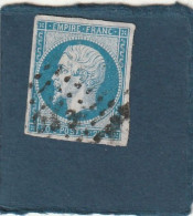 ///   FRANCE /// N° 14 Bleu 20cts  Bleu - 1853-1860 Napoleon III