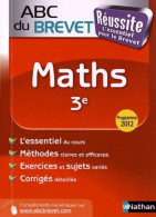  Maths 3e (2012) De Gilles Mora - 12-18 Jaar