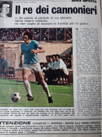 L’INTREPIDO 1974 GIORGIO CHINAGLIA LAZIO CALCIO RAY CHARLES ALICE COOPER - Sonstige & Ohne Zuordnung