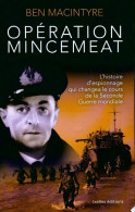 Opération Mincemeat (2011) De Ben MacIntyre - Oorlog 1939-45