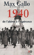 1940, De L'abîme à L'espérance (2010) De Max Gallo - Weltkrieg 1939-45