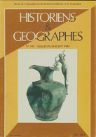 Historiens & Géographes N°332 (1991) De Collectif - Unclassified
