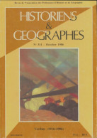 Historiens & Géographes N°311 (1986) De Collectif - Non Classificati