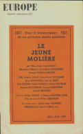 Europe N°385-386 : Le Jeune Molière (1961) De Collectif - Sin Clasificación