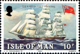 Man Poste N** Yv:245/249 Flotte De Karran (Thème) - Ships