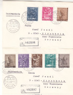 Vatican -  3 Lettres Recom De 1966 - Oblit Citta Del Vaticano - Exp Vers Kirchheim - - Covers & Documents