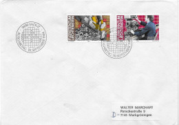 Postzegels > Europa > Liechtenstein > 1981-90 > Brief Met 855 En 858 (17583) - Cartas & Documentos