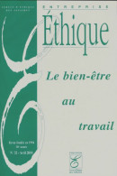 Entreprises éthique N°32 : Le Bien-être Au Travail (2010) De Collectif - Non Classificati