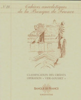 Cahiers Anecdotiques De La Banque De France N°28 (0) De Collectif - Sin Clasificación