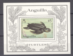 Anguila  -  Blocs  :  Yv 49  **  Tortue Marine - Anguilla (1968-...)