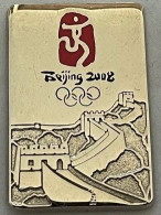 JEUX OLYMPIQUES - OLYMPICS GAMES - PEKIN 2008 - MURAILLE DE CHINE - BEJING - LOGO - SPORTS - ANNEAUX -  (22) - Olympische Spiele