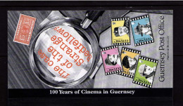 Guernesey - 1996 -  Carnet Centenaire Du Cinema - Neufs** - MNH - Guernsey