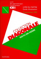 Diagonale CE1. Guide Du Maître (1996) De Bregeon - 6-12 Anni