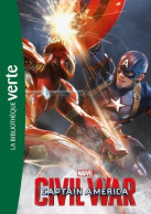 Bibliothèque Marvel 14 - Captain America Civil War - Le Roman Du Film (2016) De Marvel - Autres & Non Classés