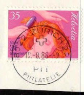 Suisse Poste Obl Yv:1294 Mi 1365 SCMV ASMC ASPP Coiffeur (TB Cachet à Date) - Used Stamps
