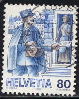 Suisse Poste Obl Yv:1254 Mi:1325 Distribution Du Courrier (TB Cachet Rond) - Used Stamps