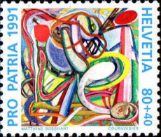 Suisse Poste N** Yv:1376 Mi:1448 Pro Patria Matthias Bossart - Unused Stamps