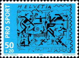 Suisse Poste N** Yv:1410 Mi:1482 Pro Sport - Unused Stamps
