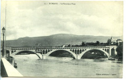 CPA 9 X 14  Drôme   ROMANS   Le Nouveau Pont - Romans Sur Isere