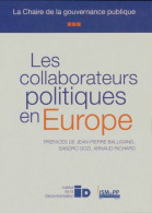 Les Collaborateurs Politiques En Europe (2011) De Sandro Gozi - Politica