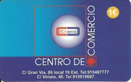 Spain: Prepaid IDT - Riaenvia, Centro De Comercio - Altri & Non Classificati