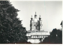 Anonymous Persons Souvenir Photo Social History Format Ca. 6 X 9 Cm Church Tower - Anonymous Persons
