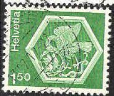 Suisse Poste Obl Yv: 970 Mi:1037y Médaillon (TB Cachet Rond) - Used Stamps
