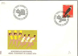 Suisse Poste Obl Yv: 893 EIDG.Turnfest In Aarau (TB Cachet à Date) - Lettres & Documents