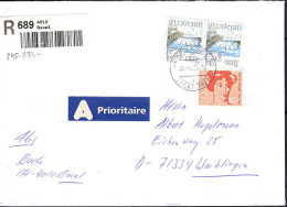 Suisse Poste Obl Yv: 845-1173x2 Germaine De Staël (TB Cachet Rond) - Lettres & Documents