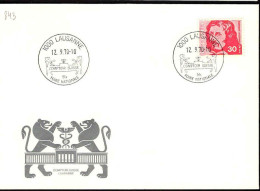 Suisse Poste Obl Yv: 843 Foire Nationale Comptoir Suisse (TB Cachet à Date) - Cartas & Documentos