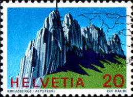 Suisse Poste Obl Yv: 838 Mi:911 Kreuzberge Alpstein (Obl.mécanique) - Used Stamps