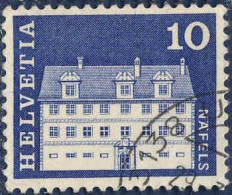 Suisse Poste Obl Yv: 816 Mi:879 Palais Freuler Nafels (Beau Cachet Rond) - Briefe U. Dokumente