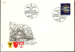 Suisse Poste Obl Yv: 810 Nundesfeier An Historische Stätte (TB Cachet à Date) - Briefe U. Dokumente