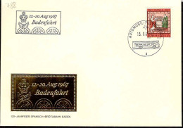 Suisse Poste Obl Yv: 788 120.Jahre Spanisch-Brötlibahn Baden (TB Cachet à Date) - Cartas & Documentos