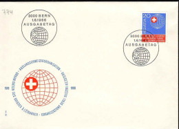 Suisse Poste Obl Yv: 774 Mi:841 La Cinquième Suisse Bern 1-6-1966 Fdc - FDC
