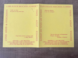 LIBRAIRIE MICHEL GIBERT Livres Neuf & D'occasion Grenoble - Cartoleria