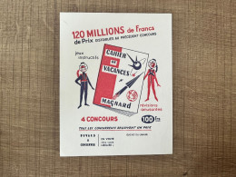 120 Millions De Francs Cahier De Vacances MAGNARD - Papierwaren