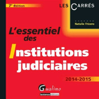 L'essentiel Des Institutions Judiciaires (2007) De Natalie Fricero - Diritto