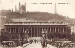 *CPA - 69 - LYON - 5ème - Palais De Justice Et  Fourvière - Lyon 5