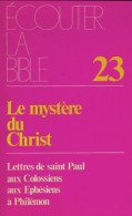 Le Mystère Du Christ (1979) De Collectif - Godsdienst