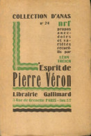 Anas N°24 : L'esprit De Pierre Véron (1927) De Léon Treich - Sonstige & Ohne Zuordnung