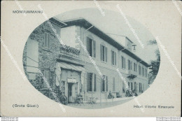 Bg502 Cartolina Monsummano Hotel Vittorio Emanuele Provincia Di Pistoia - Pistoia