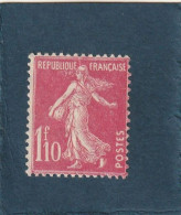 ///   FRANCE ///  Semeuse 1.10 Frs Rose -- N° 238 Neuve Sans Gomme - Unused Stamps